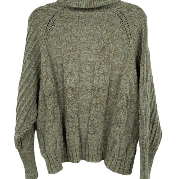 Moon & Madison Cozy Collection Sweater Size: S/M..Cowl Neck... Sage... 🆕 NEW - Picture 4 of 16